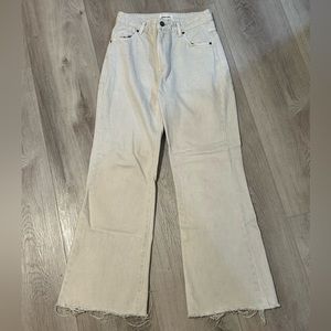 White East Coast Crop Flare ROLLA’S